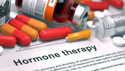 Breast augmentation hormone therapy