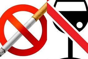 Quit smoking and drinking before breast augmentation