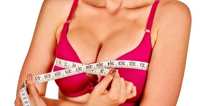 Breasts get bigger after compress
