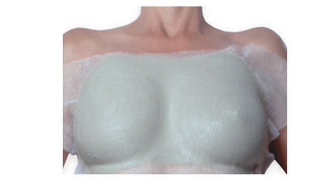 Chest mask to add size