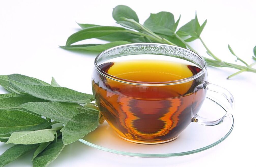 Sage tea can help enlarge breasts