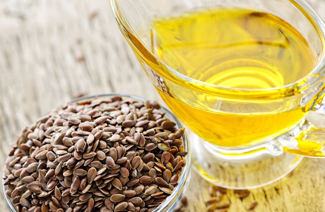 Flaxseed oil can enlarge breasts
