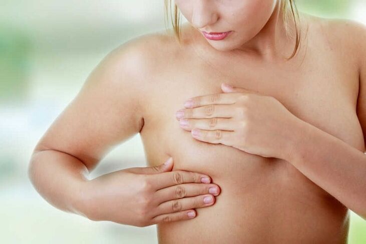 Breast examination after breast augmentation surgery