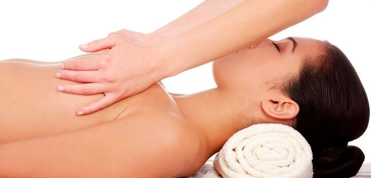 Massage to increase breast size