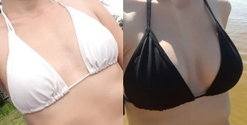 cream for breast enlargement Wow Bust - before and after use